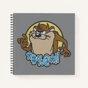 TAZ™ Expletive Circle Graphic Notebook