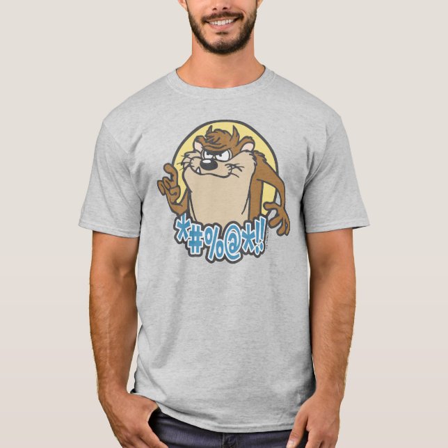 TAZ™ Expletive Circle Graphic T-Shirt (Front)