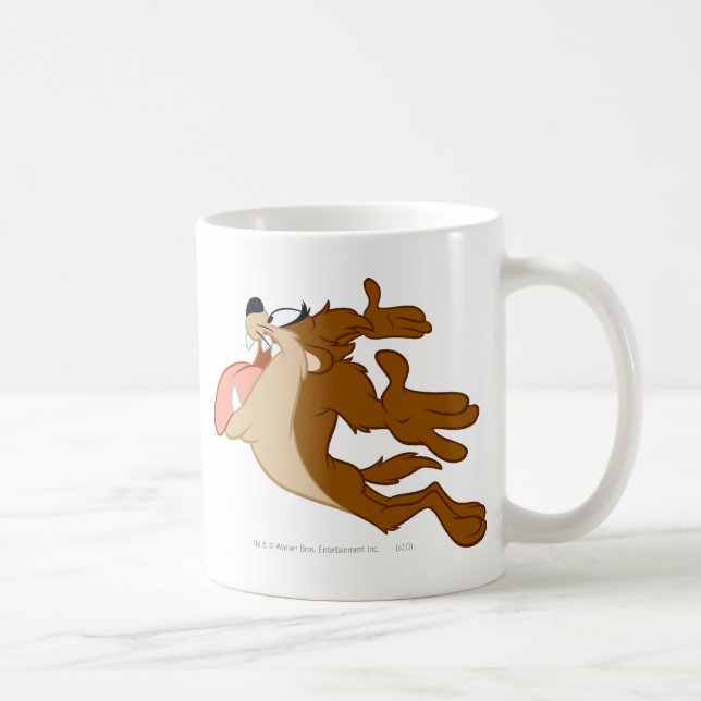 TAZ™ flying through the air Coffee Mug (Right)