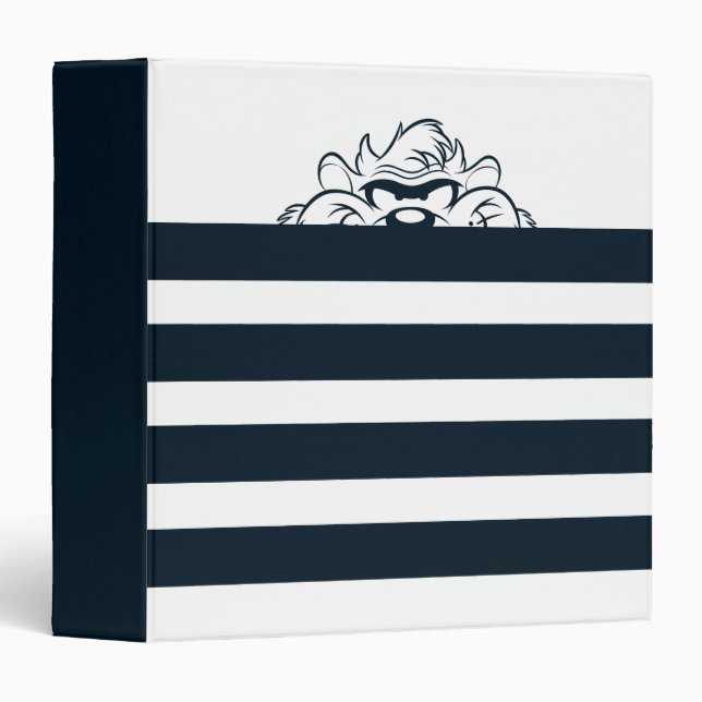 TAZ™ Hiding In Stripes Binder (Front/Spine)