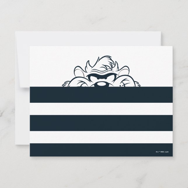 TAZ™ Hiding In Stripes Card (Front)