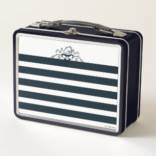 TAZ™ Hiding In Stripes Metal Lunch Box