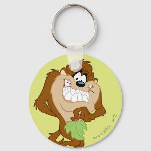 TAZ™ holding a leaf Keychain