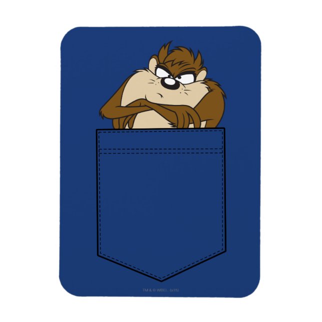 TAZ™ In A Pocket Magnet (Vertical)