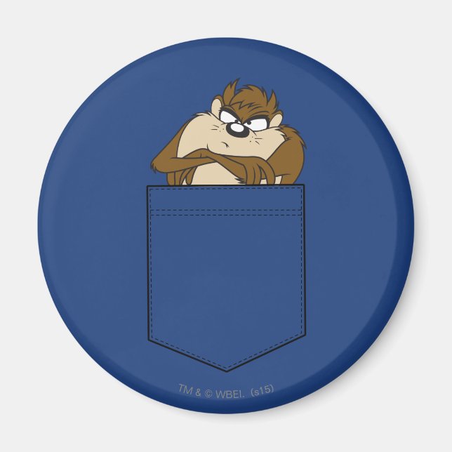 TAZ™ In A Pocket Magnet (Front)