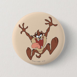TAZ™ Leaping 2 Inch Round Button