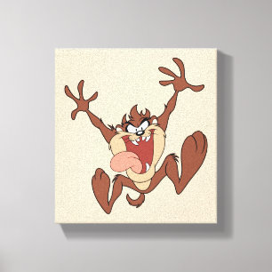 TAZ™ Leaping Canvas Print