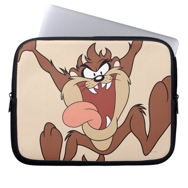 TAZ™ Leaping Laptop Sleeve (Front)