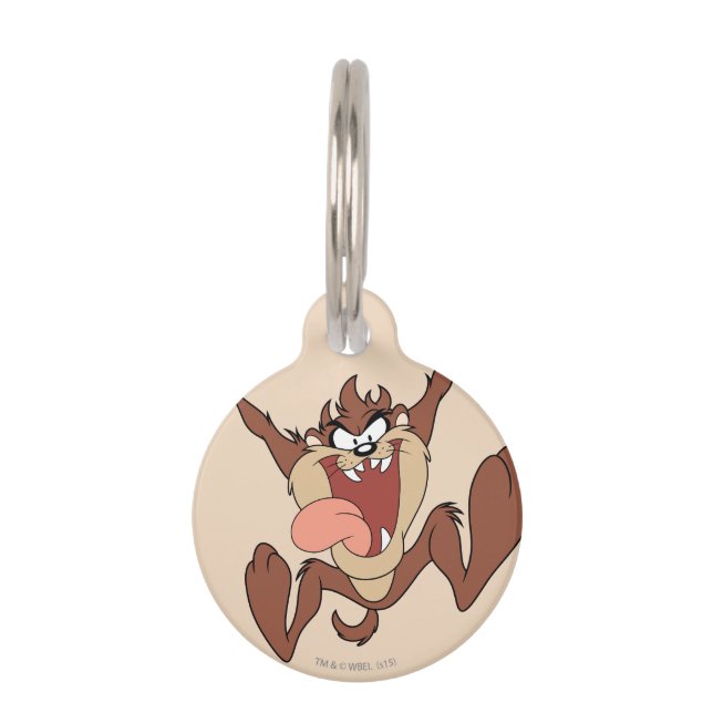 TAZ™ Leaping Pet Tag (Front)