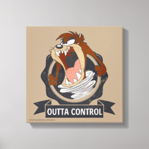 TAZ™ Outta Control Canvas Print