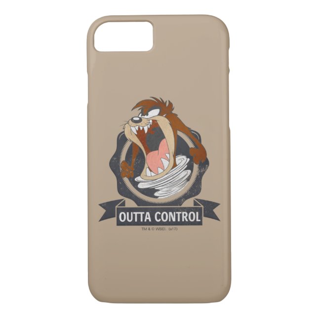TAZ™ Outta Control Case-Mate iPhone Case (Back)