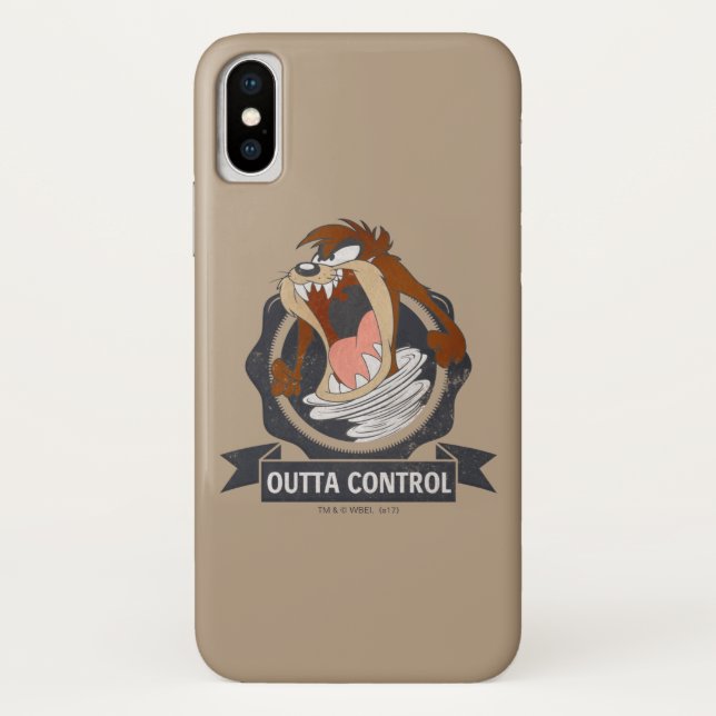 TAZ™ Outta Control Case-Mate iPhone Case (Back)