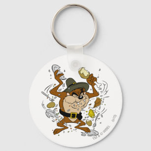 TAZ™ Plowing Down Keychain
