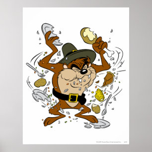 TAZ™ Plowing Down Poster