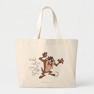 TAZ™ posing 10 Large Tote Bag