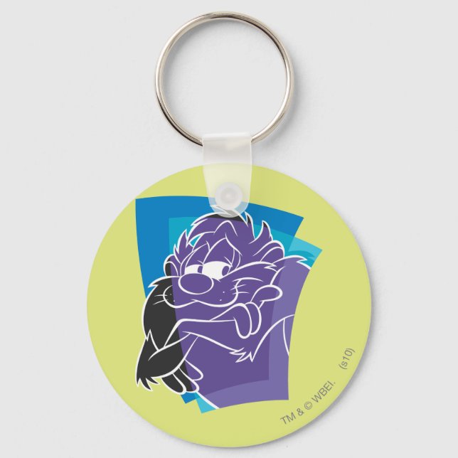 TAZ™ Smug Keychain (Front)