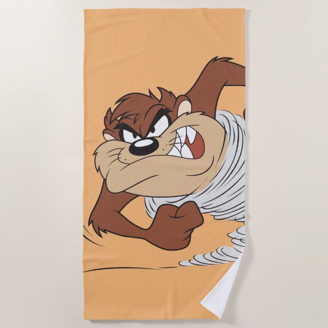 TAZ™ spinning fast Beach Towel (Front)