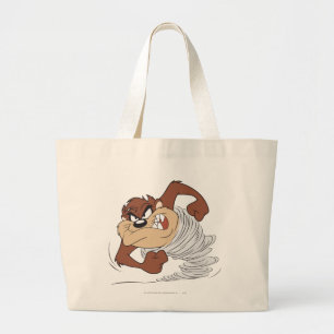 TAZ™ spinning fast Large Tote Bag