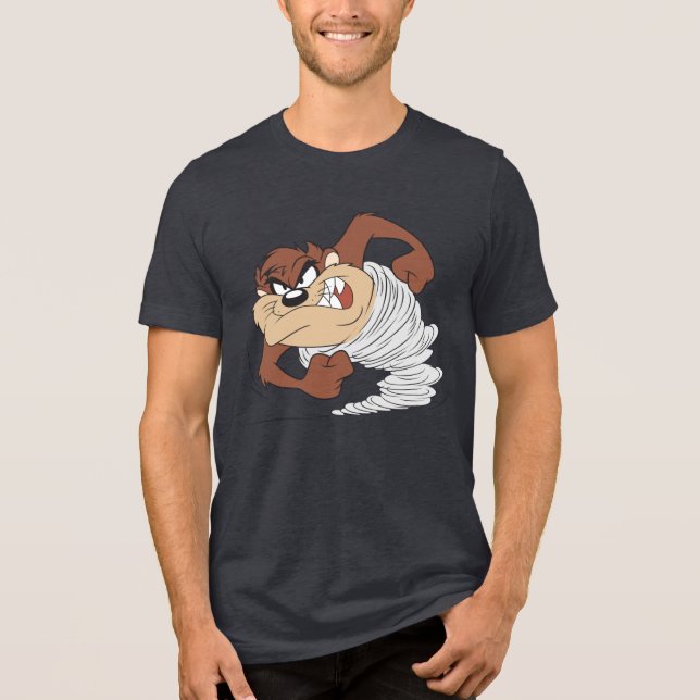 TAZ™ spinning fast Tri-Blend Shirt (Front)