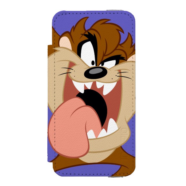 TAZ™ | Sticking His Tongue Out Incipio iPhone Wallet Case (Folio Front)