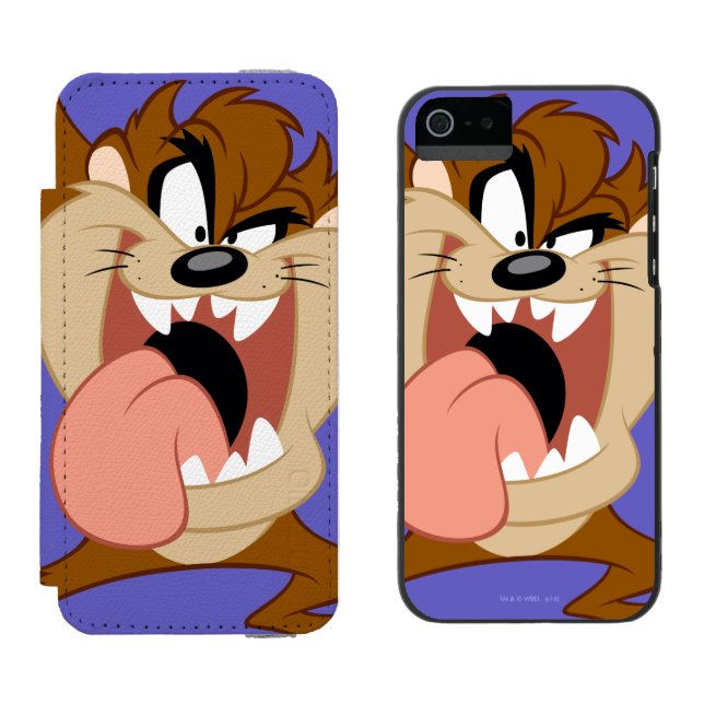 TAZ™ | Sticking His Tongue Out Incipio iPhone Wallet Case (Side by Side)
