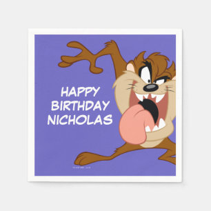 TAZ™   Sticking His Tongue Out Napkin