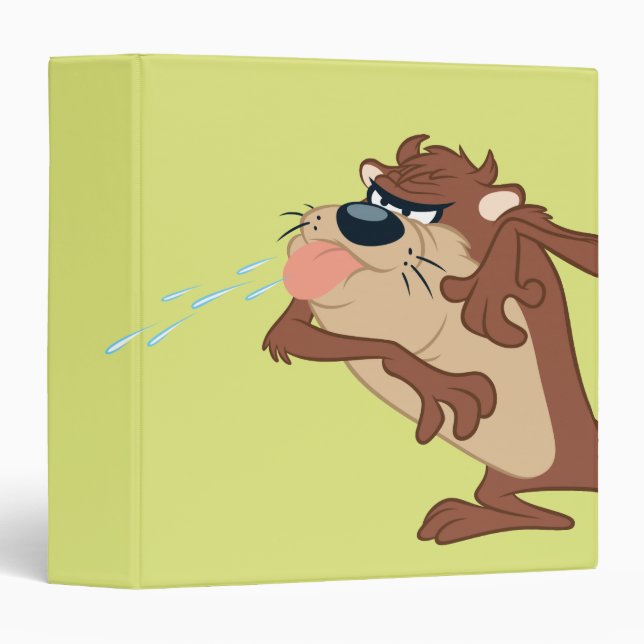 TAZ™ sticking out his tongue Binder (Front/Spine)