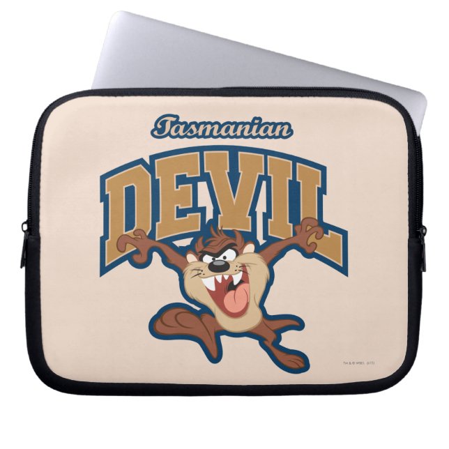 TAZ™ Tasmanian Devil Patch Laptop Sleeve (Front)