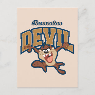 TAZ™ Tasmanian Devil Patch Postcard