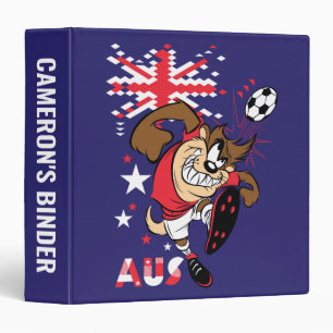 TAZ™ Team Australia Soccer Graphic Binder