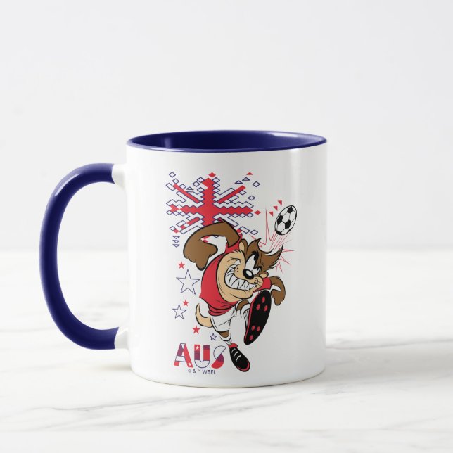 TAZ™ Team Australia Soccer Graphic Mug (Left)