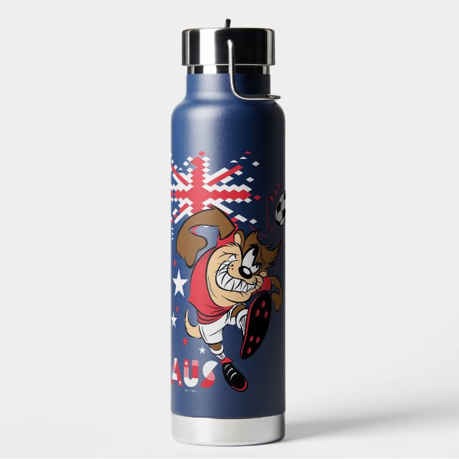 TAZ™ Team Australia Soccer Graphic Water Bottle (Left)