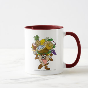 TAZ™ Thanksgiving Feast B/W 2 Mug