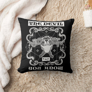 TAZ™ The Devil You Know Throw Pillow