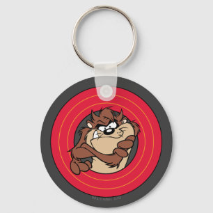 TAZ™ Through LOONEY TUNES™ Circles Keychain