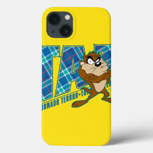 TAZ™ Tornado Terror Plaid iPhone 13 Case