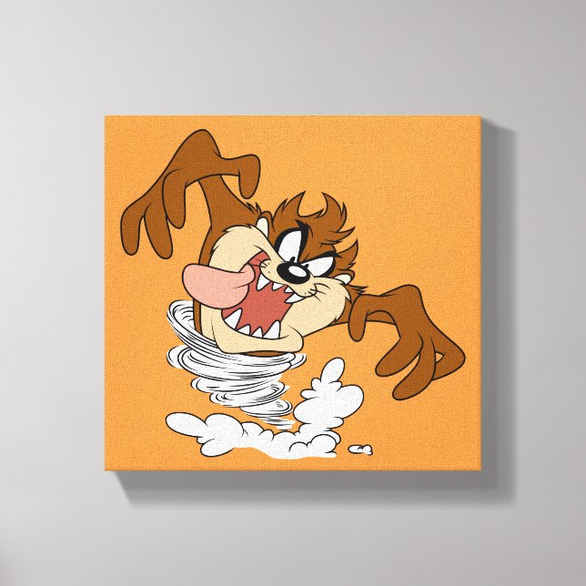 TAZ™ Whirling Tornado Canvas Print (Front)
