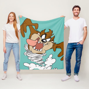 TAZ™ Whirling Tornado Fleece Blanket