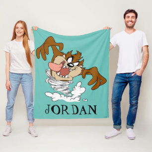 TAZ™ Whirling Tornado Fleece Blanket