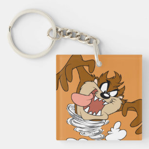 TAZ™ Whirling Tornado Keychain