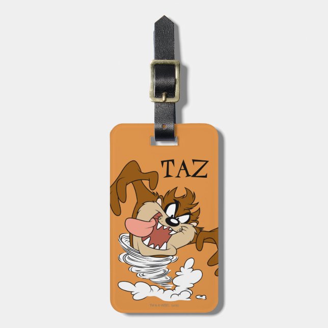 TAZ™ Whirling Tornado Luggage Tag (Front Vertical)