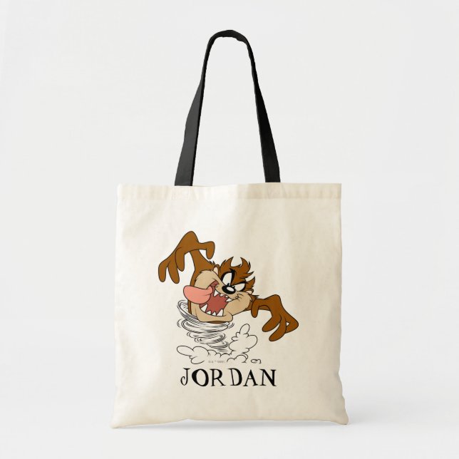TAZ™ Whirling Tornado Tote Bag (Front)