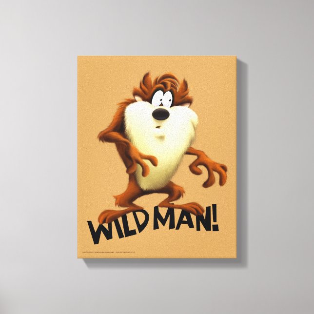 TAZ™- Wild Man Canvas Print (Front)