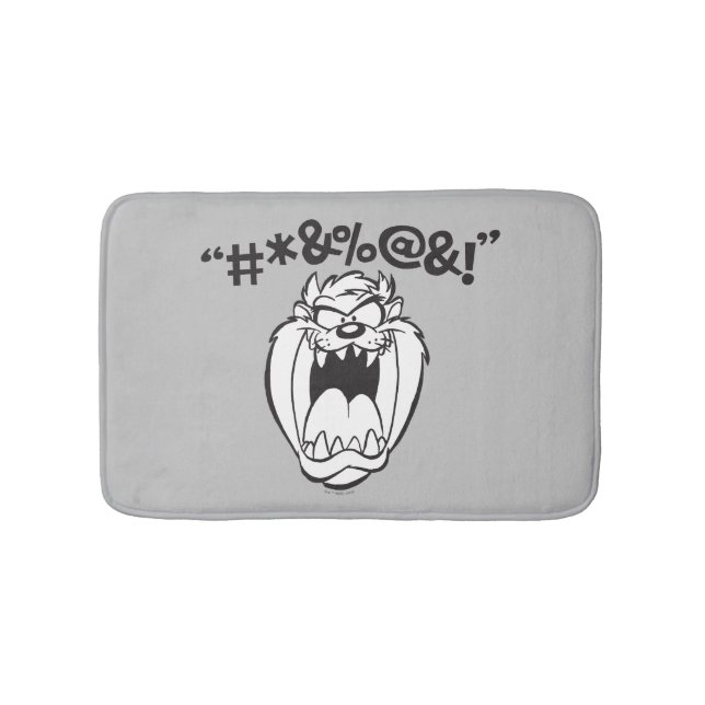TAZ™ Yelling Expletives Bath Mat (Front)