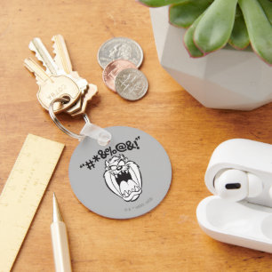 TAZ™ Yelling Expletives Keychain