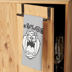 TAZ™ Yelling Expletives Kitchen Towel
