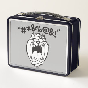 TAZ™ Yelling Expletives Metal Lunch Box