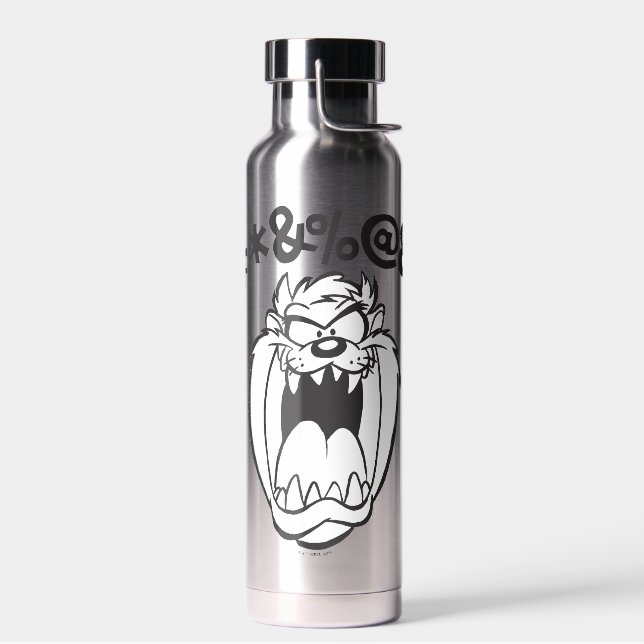 TAZ™ Yelling Expletives Water Bottle (Left)