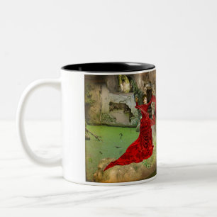 Taza Bicolor Circe na Quinta da Regaleira Two-Tone Coffee Mug