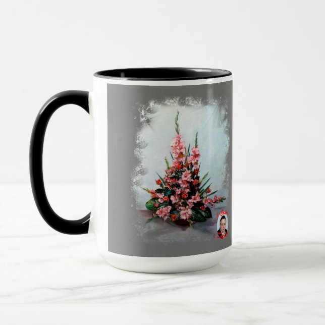 Taza Bodegón de flores Mug (Left)